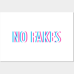 No Fakes Posters and Art